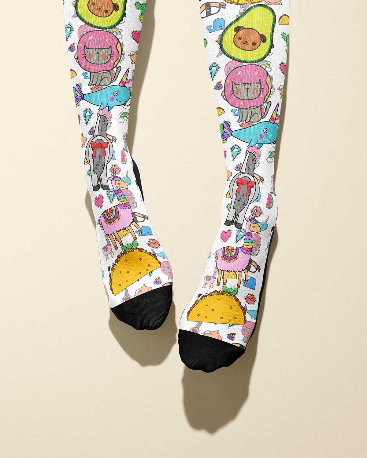 Limited edition 2020 Hold My Beer boot socks with quirky pop-culture designs, made in the USA for equestrians