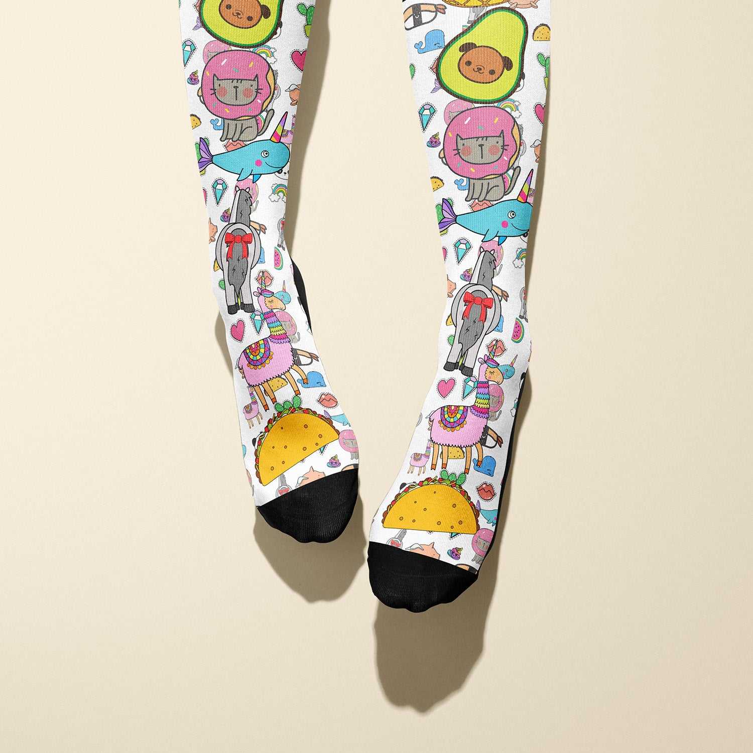 Limited edition 2020 Hold My Beer boot socks with quirky pop-culture designs, made in the USA for equestrians