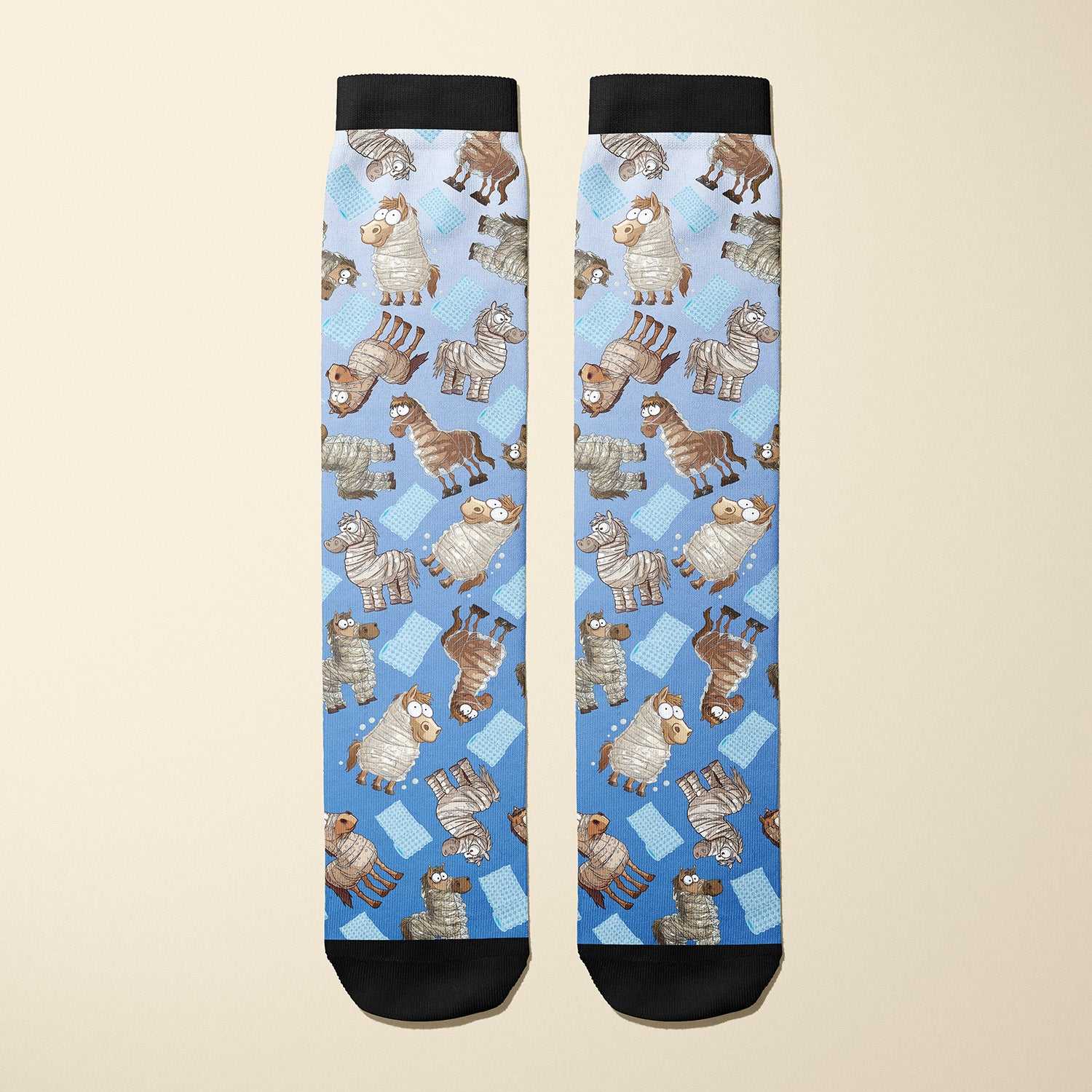 Limited edition 2025 Precious Cargo boot socks for equestrians, soft stretchy made in USA