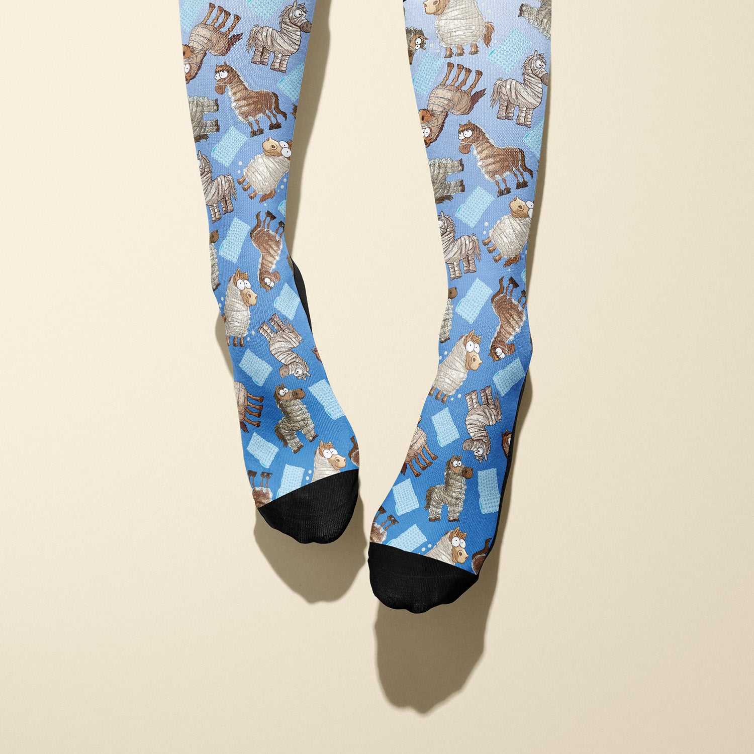 Limited edition 2025 Precious Cargo boot socks for equestrians, soft and stretchy, made in the USA