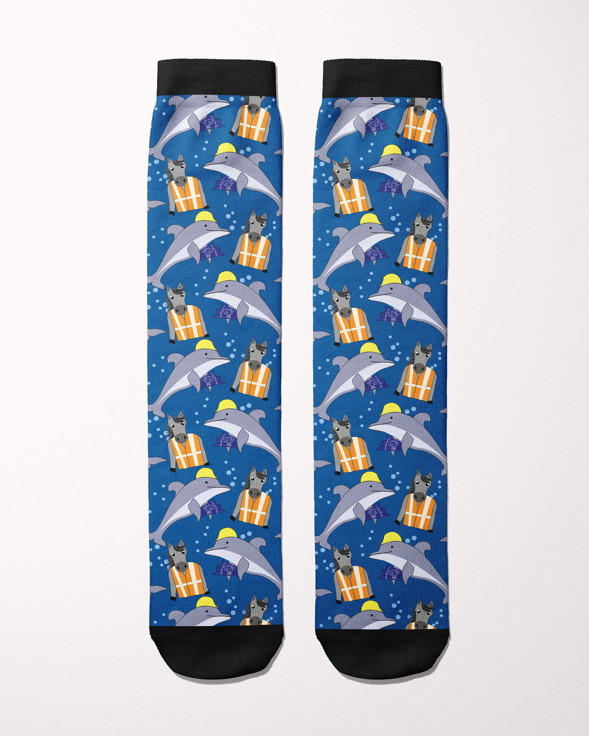 Limited Edition Florida Man Boot Socks handcrafted in Florida with unique design