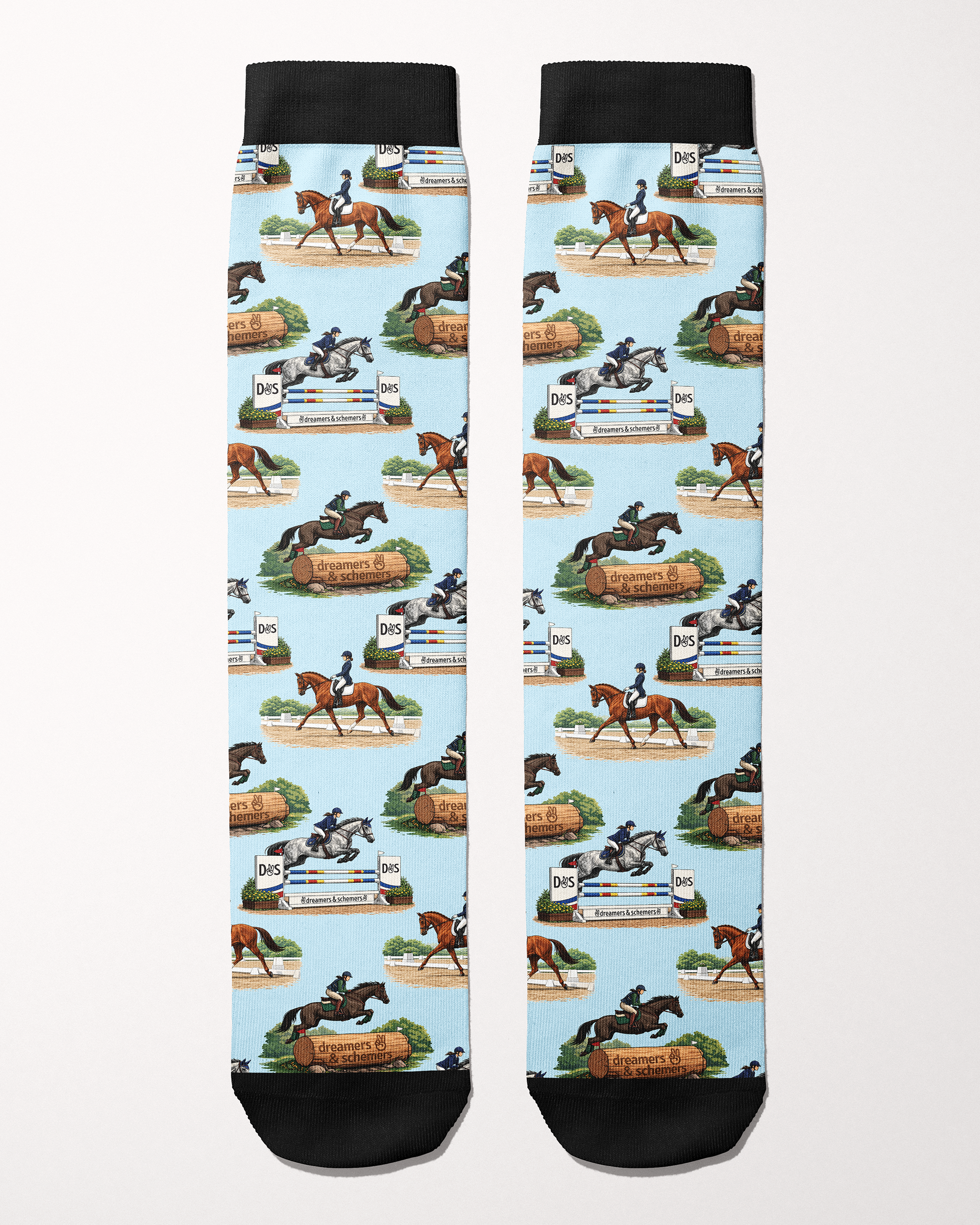 Limited Edition Best Weekend All Year Boot Socks made in USA, print-to-order single pair, 50% cotton blend