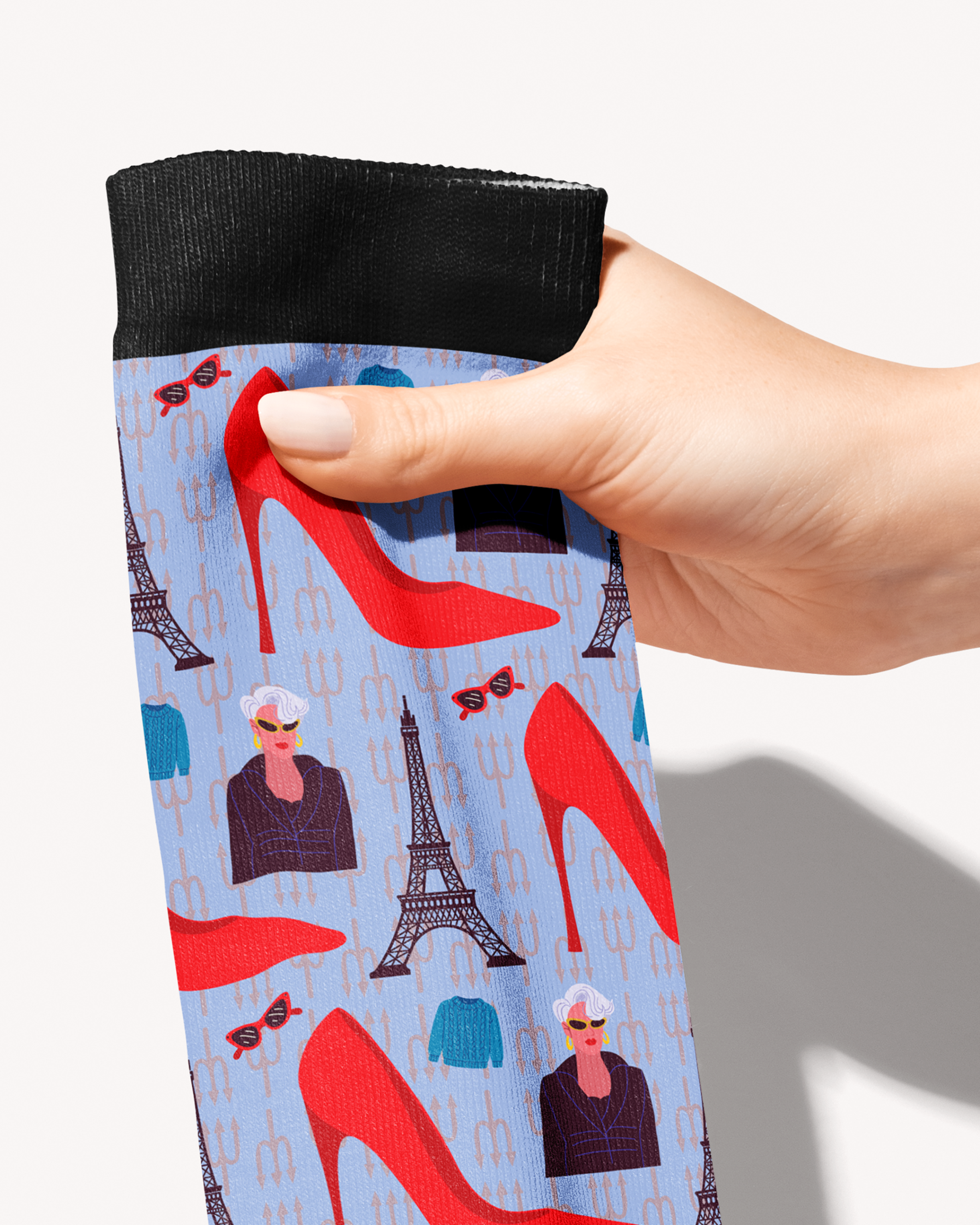 Limited edition That's All boot socks made in the USA, one pair per order, print to order with no returns