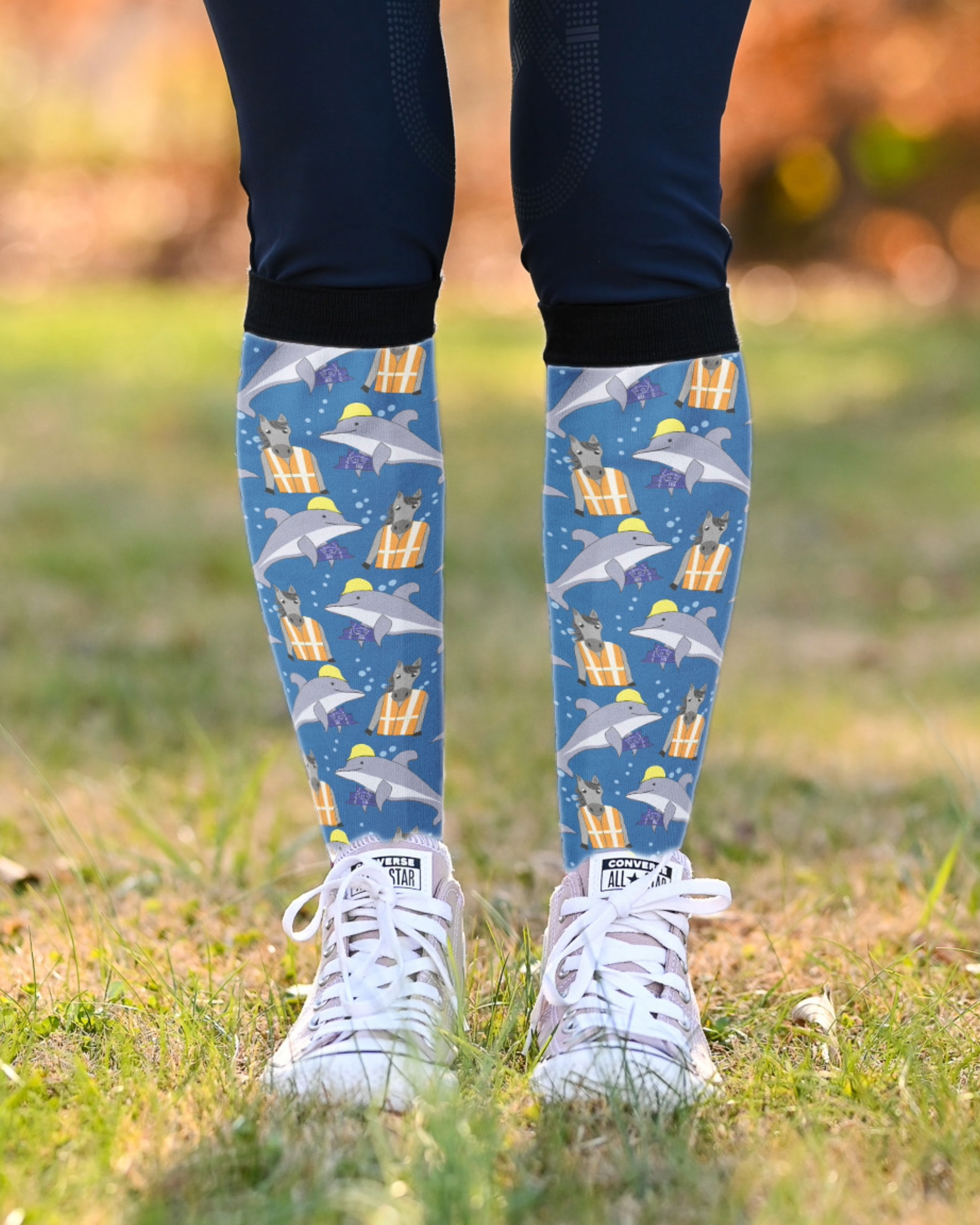 Limited Edition Florida Man Boot Socks with vibrant design crafted for travel dreams
