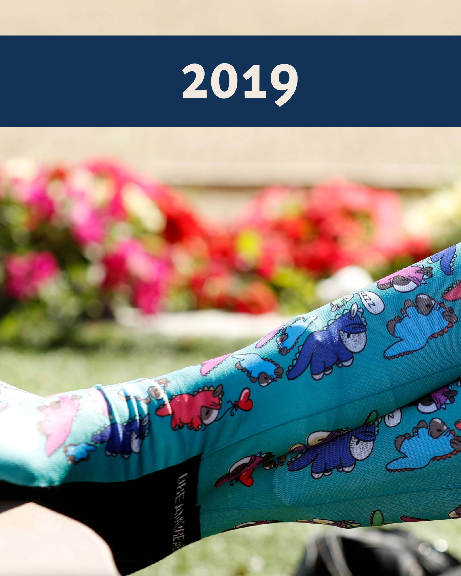 Limited edition Dino Snore 2020 boot socks with dinosaur pajamas design for equestrians