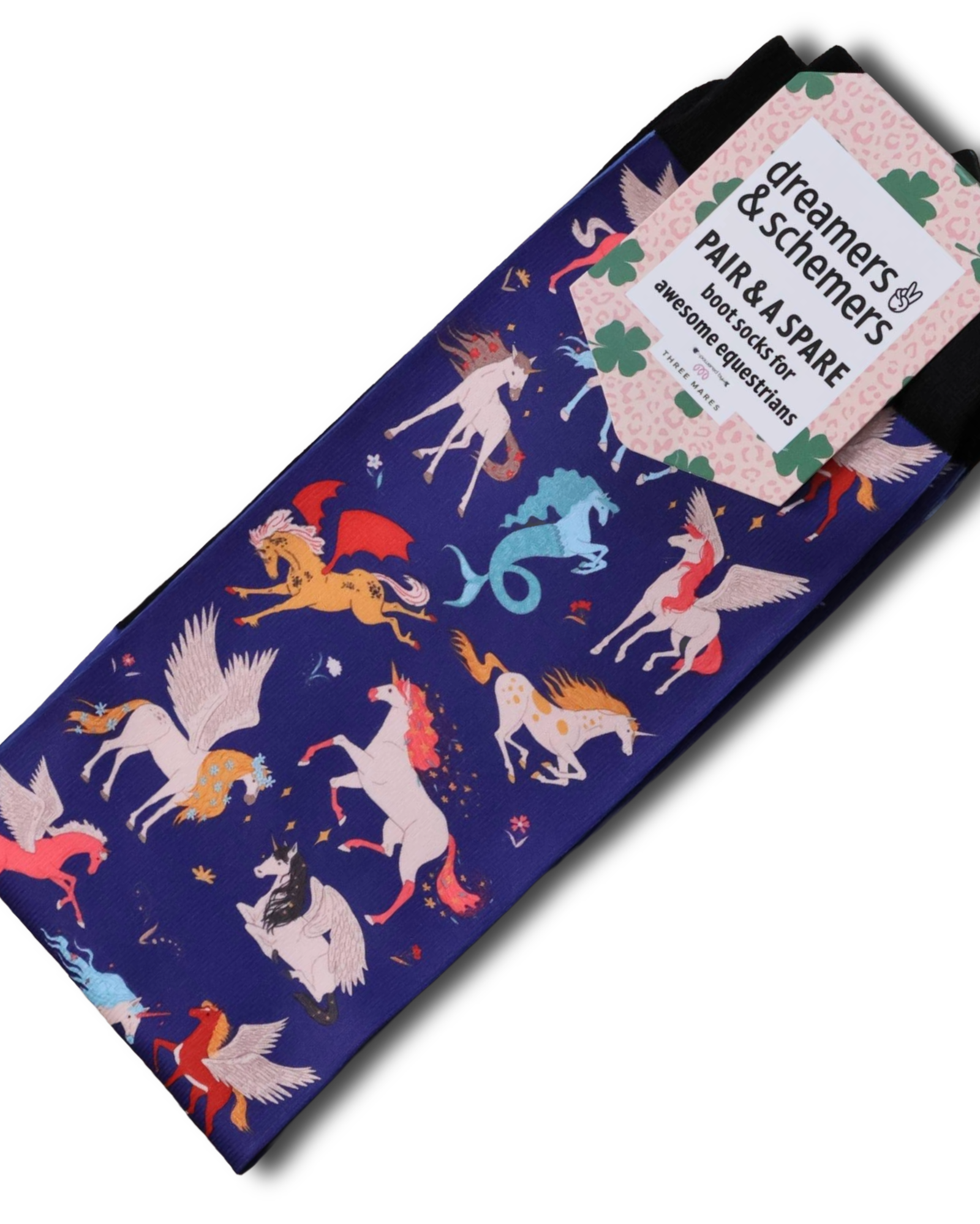 Air Land Sea Pair & a Spare equestrian boot socks, by Dreamers & Schemers