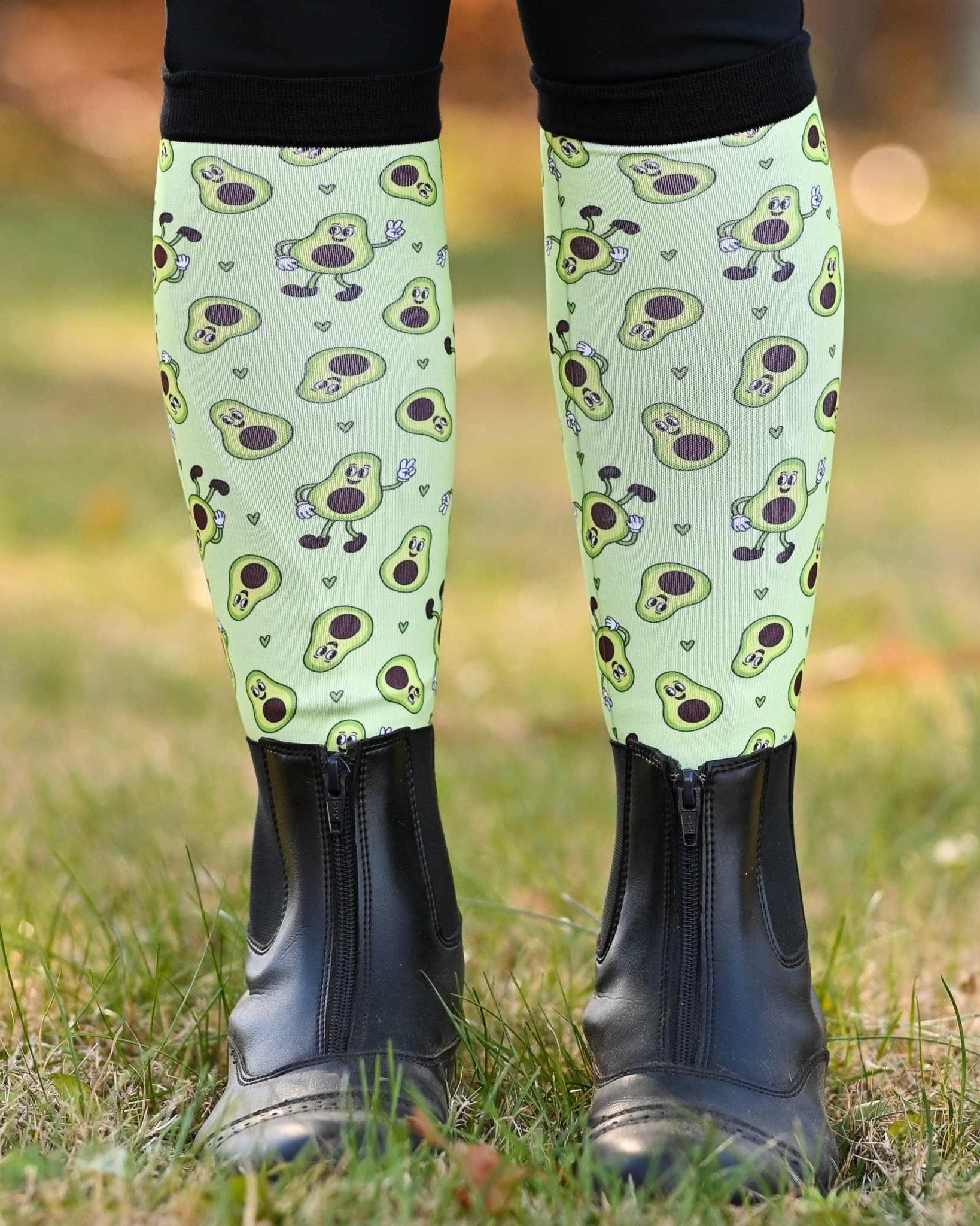 dreamers & schemers Pair & A Spare Avo Nice Day Pair & a Spare Socks equestrian boot socks boot socks thin socks riding socks pattern socks tall socks funny socks knee high socks horse socks horse show socks