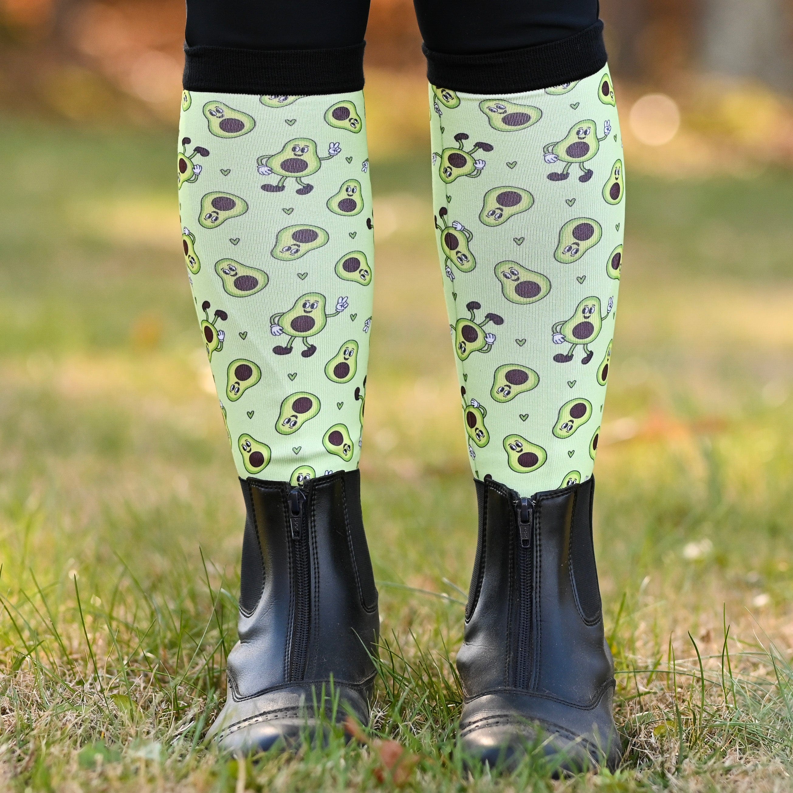 dreamers & schemers Pair & A Spare Avo Nice Day Pair & a Spare Socks equestrian boot socks boot socks thin socks riding socks pattern socks tall socks funny socks knee high socks horse socks horse show socks