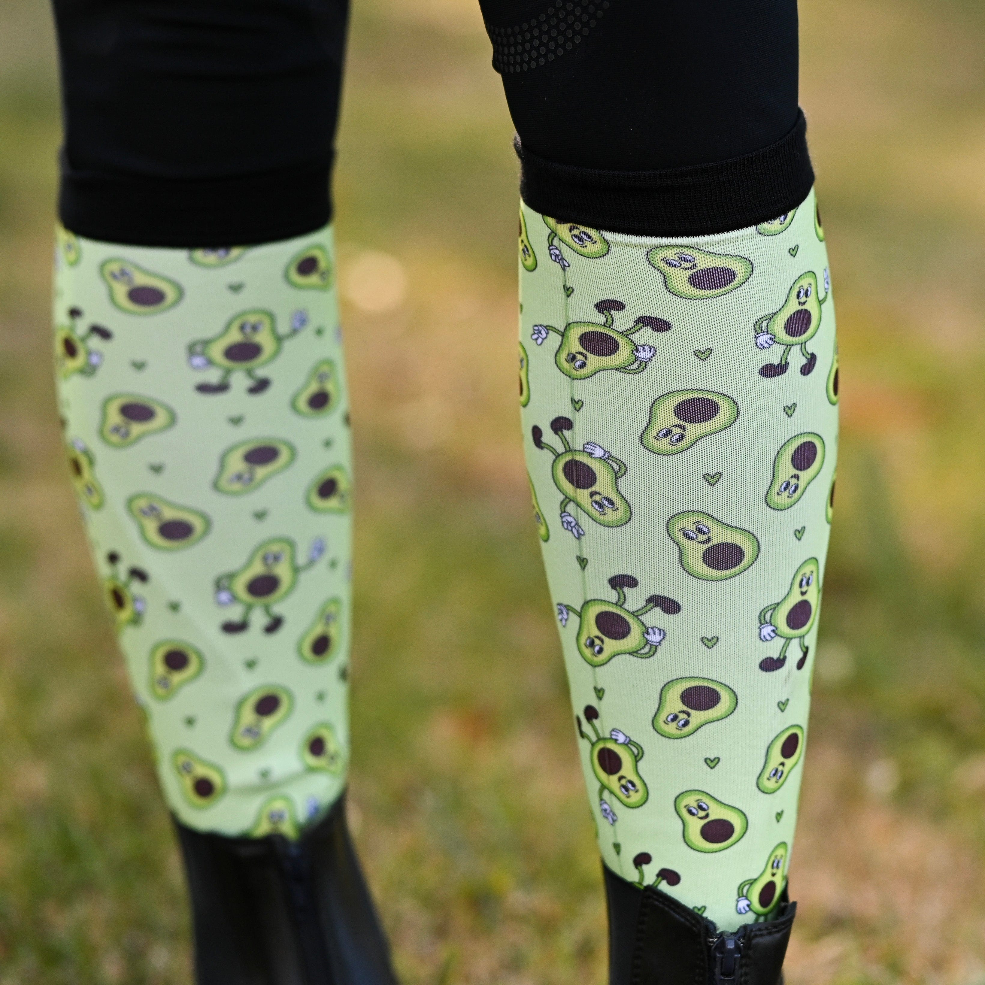 dreamers & schemers Pair & A Spare Avo Nice Day Pair & a Spare Socks equestrian boot socks boot socks thin socks riding socks pattern socks tall socks funny socks knee high socks horse socks horse show socks