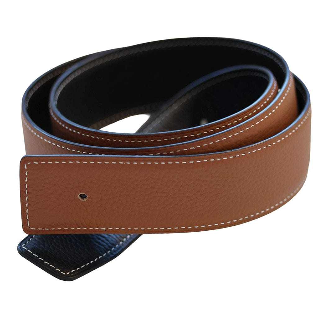 Brown and black reversible equestrian belt with stirrup buckle option from Accessories Equestrian Bundle