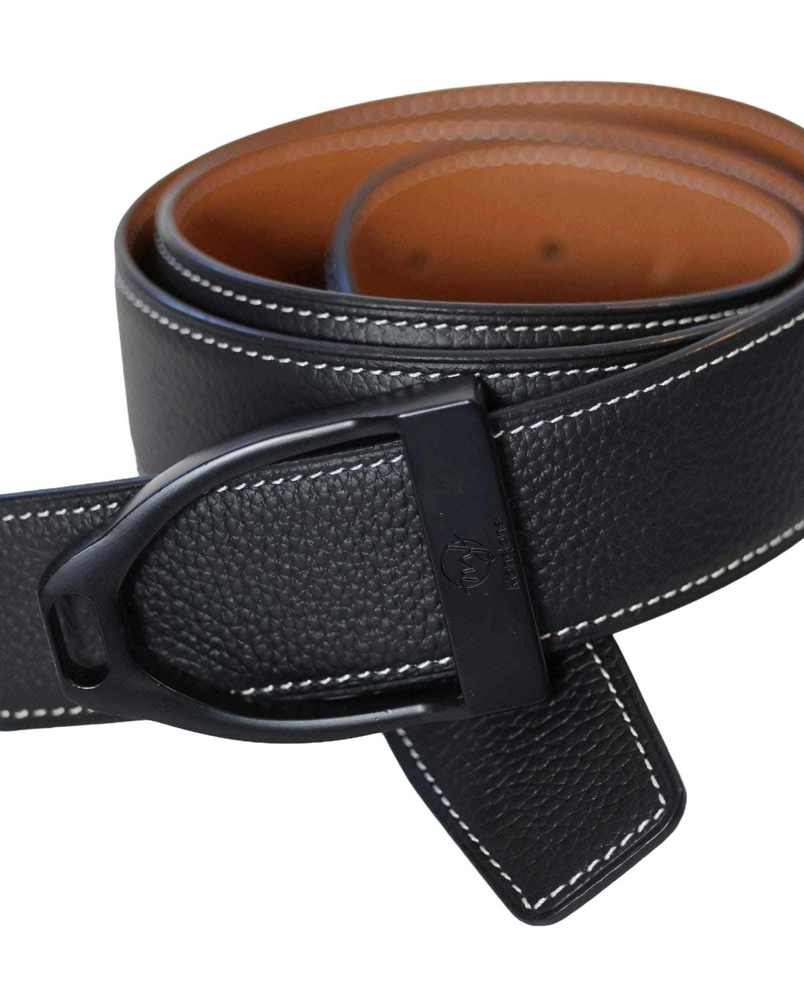 ManeJane Belt Black/Chestnut Reversible Leather Belt Strap equestrian boot socks boot socks thin socks riding socks pattern socks tall socks funny socks knee high socks horse socks horse show socks