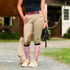 dreamers & schemers Pair & A Spare Boogie Frights Pair & A Spare Socks equestrian boot socks boot socks thin socks riding socks pattern socks tall socks funny socks knee high socks horse socks horse show socks