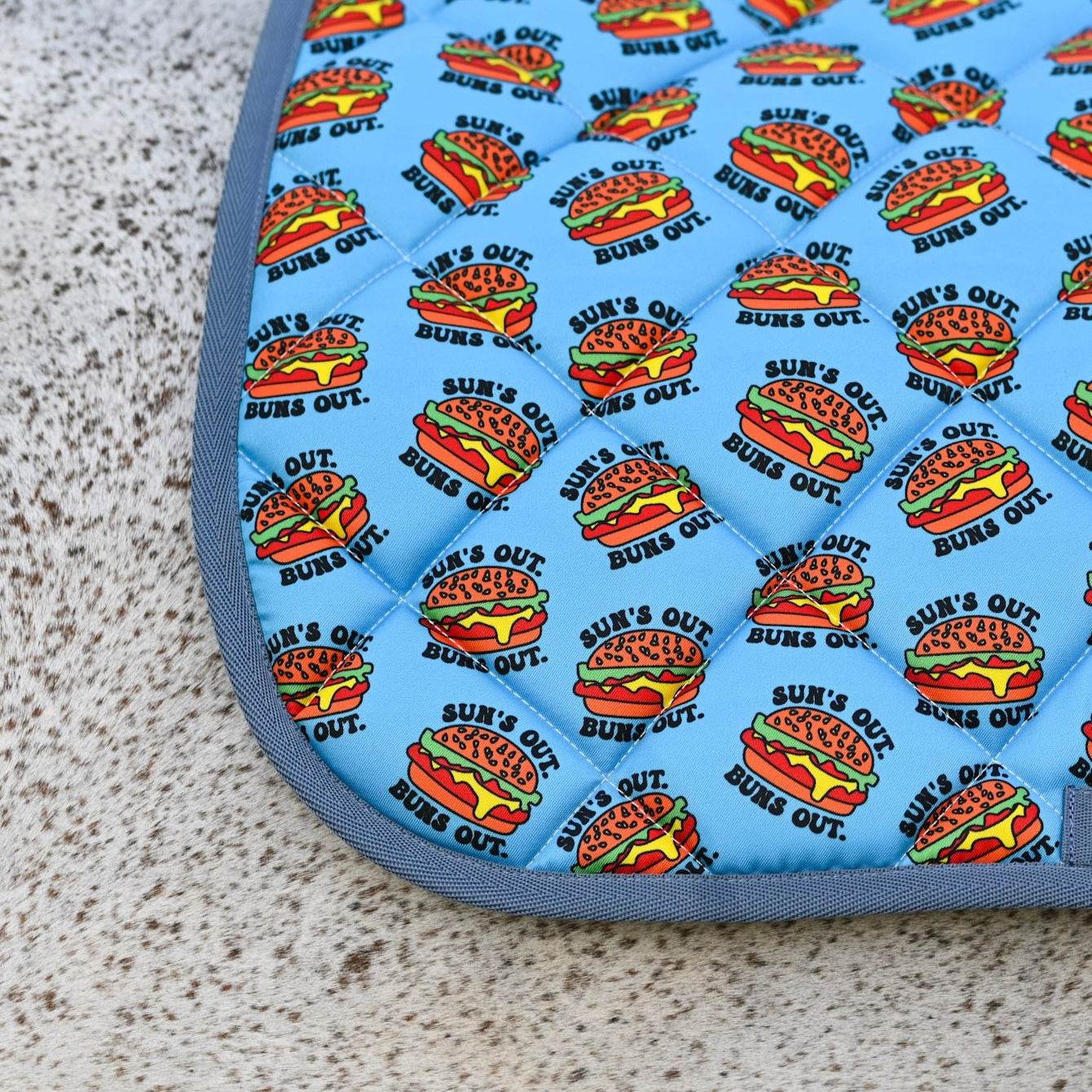 Dreamers & Schemers Buns Out Saddle Pad – patterned saddle pad, equestrian gift, horseback riding gear from Dreamers & Schemers Saddle Pads