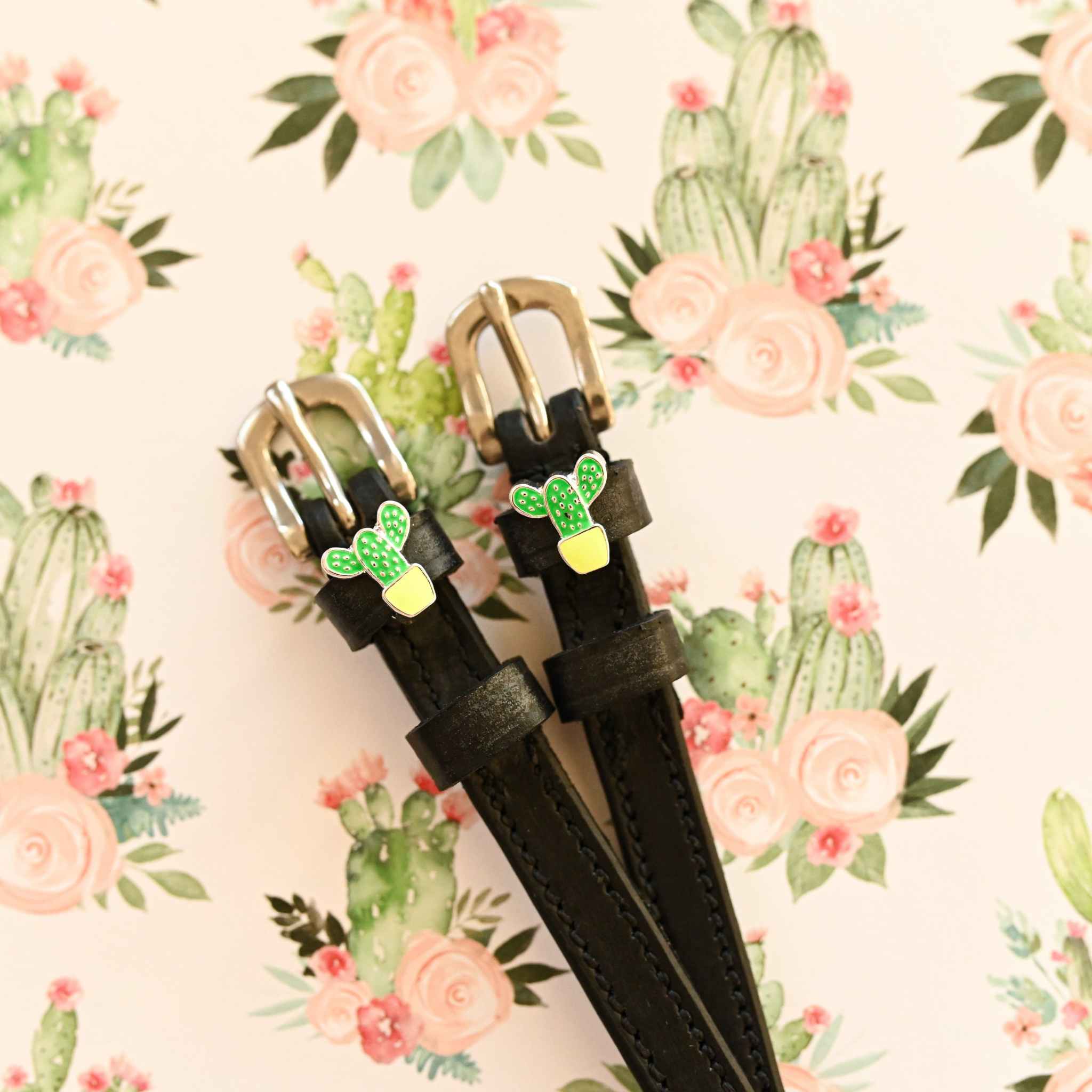 ManeJane Spur Straps Cactus Spur Straps equestrian boot socks boot socks thin socks riding socks pattern socks tall socks funny socks knee high socks horse socks horse show socks