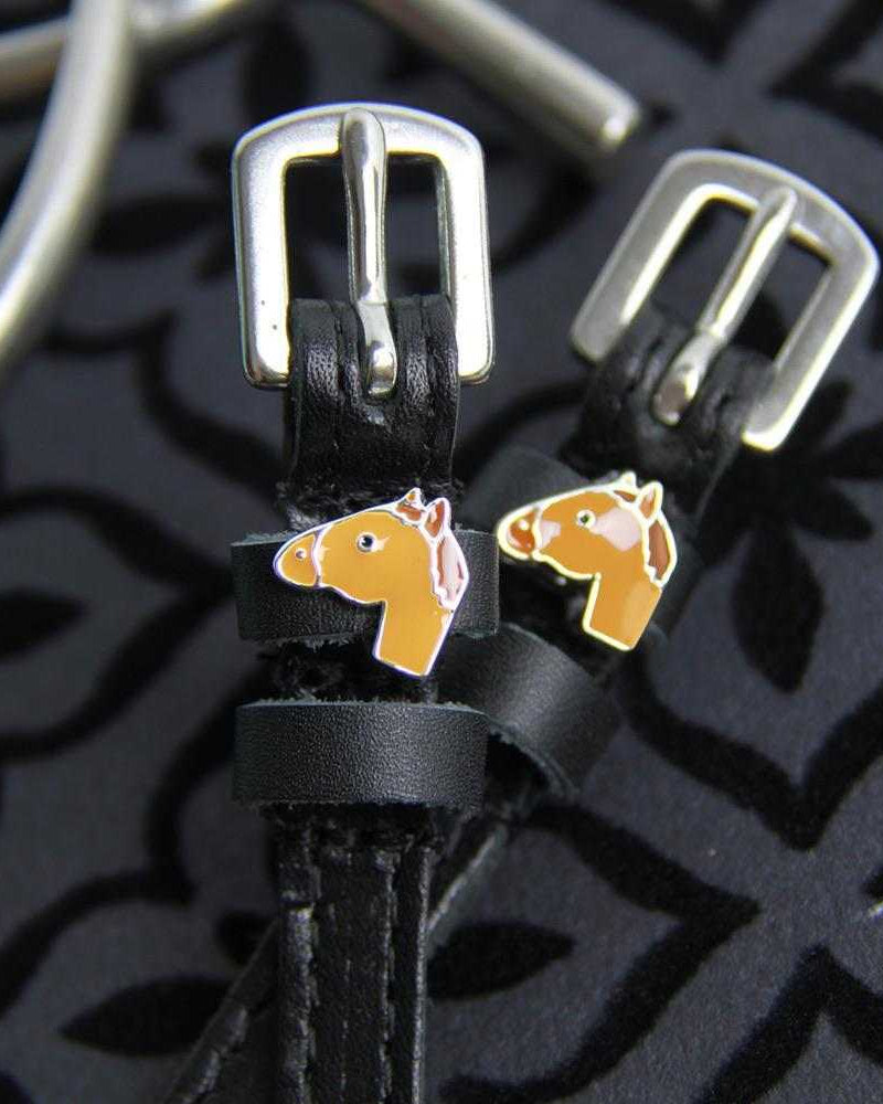 ManeJane Black Spur Straps W294 Chestnut Horse equestrian boot socks boot socks thin socks riding socks pattern socks tall socks funny socks knee high socks horse socks horse show socks