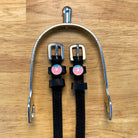 ManeJane Spur Straps 17 inch (adult) Donut Spur Straps equestrian boot socks boot socks thin socks riding socks pattern socks tall socks funny socks knee high socks horse socks horse show socks