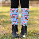 dreamers & schemers Pair & A Spare Donuts Pair & a Spare Socks equestrian boot socks boot socks thin socks riding socks pattern socks tall socks funny socks knee high socks horse socks horse show socks