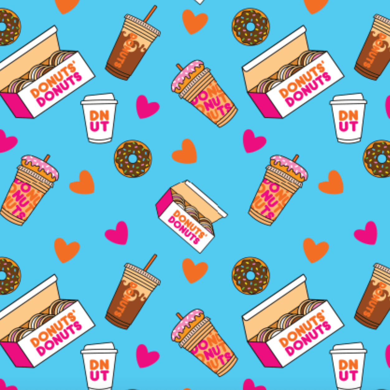 Dreamers & Schemers Donuts Saddle Pad – patterned saddle pad, equestrian gift, horseback riding gear from Dreamers & Schemers Saddle Pads