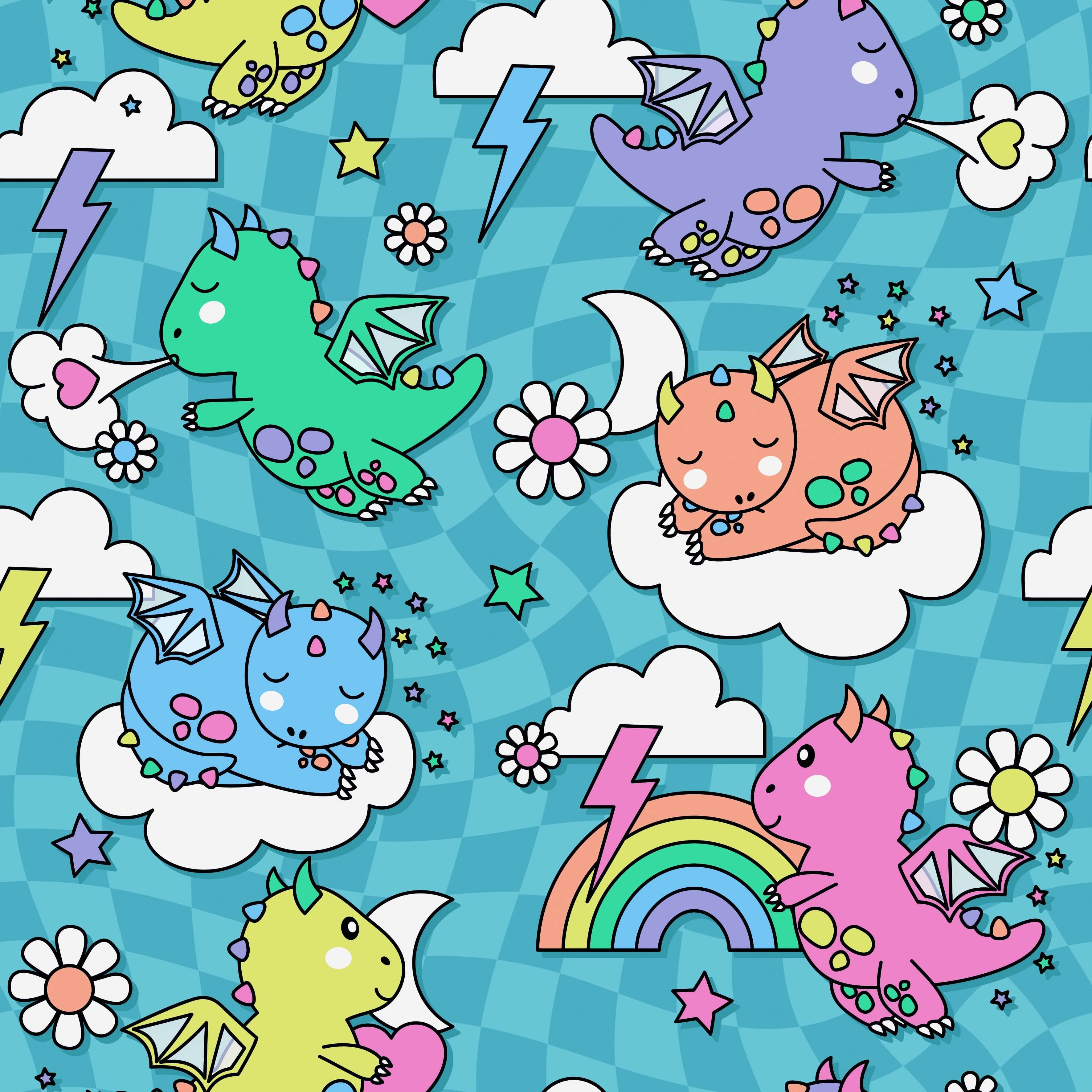 dreamers & schemers Youth Dragon Dreams Youth Pair & A Spare Socks equestrian boot socks boot socks thin socks riding socks pattern socks tall socks funny socks knee high socks horse socks horse show socks