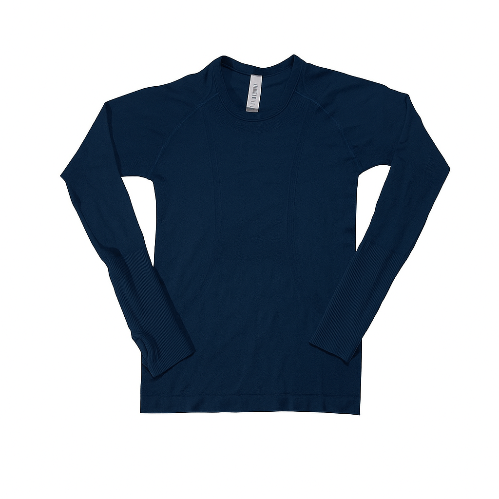 The TackHack For the Rider XS / Classic Navy Equitation Tech Long Sleeve Top equestrian boot socks boot socks thin socks riding socks pattern socks tall socks funny socks knee high socks horse socks horse show socks