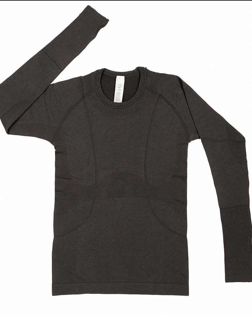 The TackHack For the Rider XS / Graphite Equitation Tech Long Sleeve Top equestrian boot socks boot socks thin socks riding socks pattern socks tall socks funny socks knee high socks horse socks horse show socks