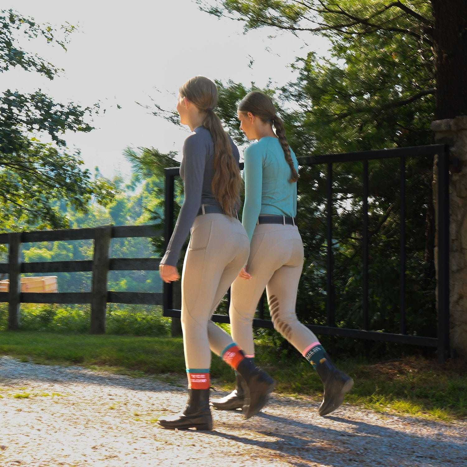 The TackHack For the Rider Equitation Tech Long Sleeve Top equestrian boot socks boot socks thin socks riding socks pattern socks tall socks funny socks knee high socks horse socks horse show socks