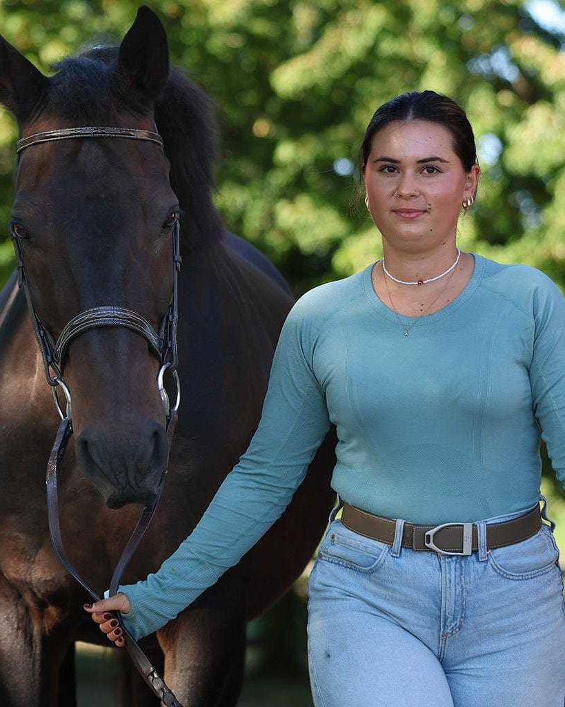 The TackHack For the Rider Equitation Tech Long Sleeve Top equestrian boot socks boot socks thin socks riding socks pattern socks tall socks funny socks knee high socks horse socks horse show socks