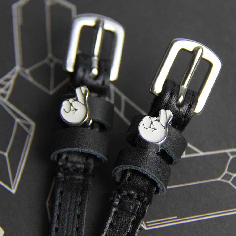 ManeJane Black Spur Straps Fingers Crossed Spur Straps equestrian boot socks boot socks thin socks riding socks pattern socks tall socks funny socks knee high socks horse socks horse show socks