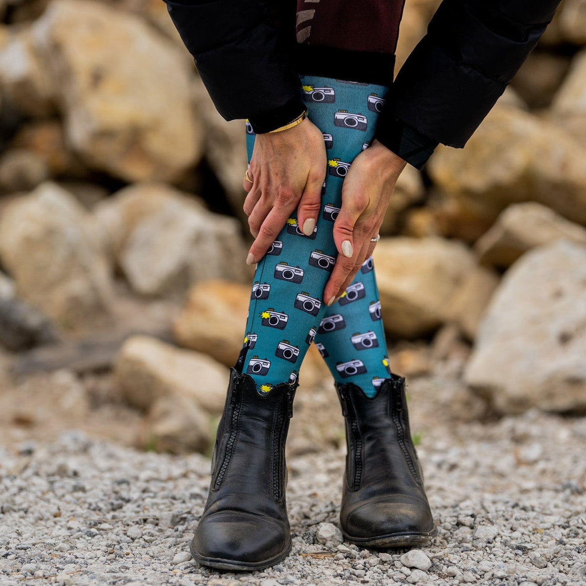 Dreamers & Schemers Youth Pair & A Spare Boot Socks - Slow Down Sloth