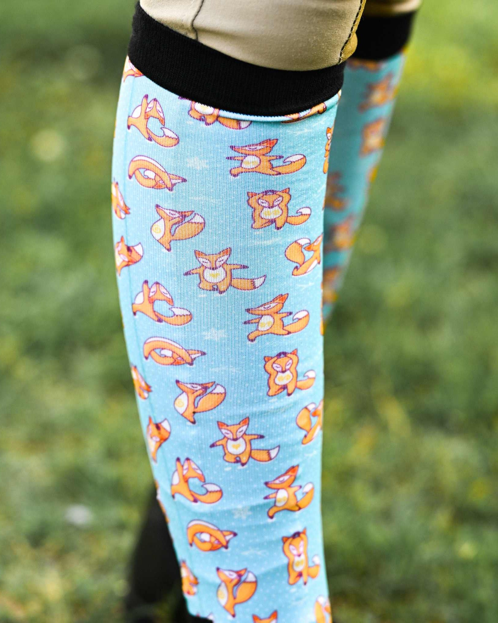 dreamers & schemers Pair & A Spare Foxy Flex Pair & A Spare Socks equestrian boot socks boot socks thin socks riding socks pattern socks tall socks funny socks knee high socks horse socks horse show socks