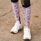 dreamers & schemers Pair & A Spare Gnome Sweet Gnome Pair & A Spare Socks equestrian boot socks boot socks thin socks riding socks pattern socks tall socks funny socks knee high socks horse socks horse show socks