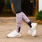 dreamers & schemers Pair & A Spare Gnome Sweet Gnome Pair & A Spare Socks equestrian boot socks boot socks thin socks riding socks pattern socks tall socks funny socks knee high socks horse socks horse show socks