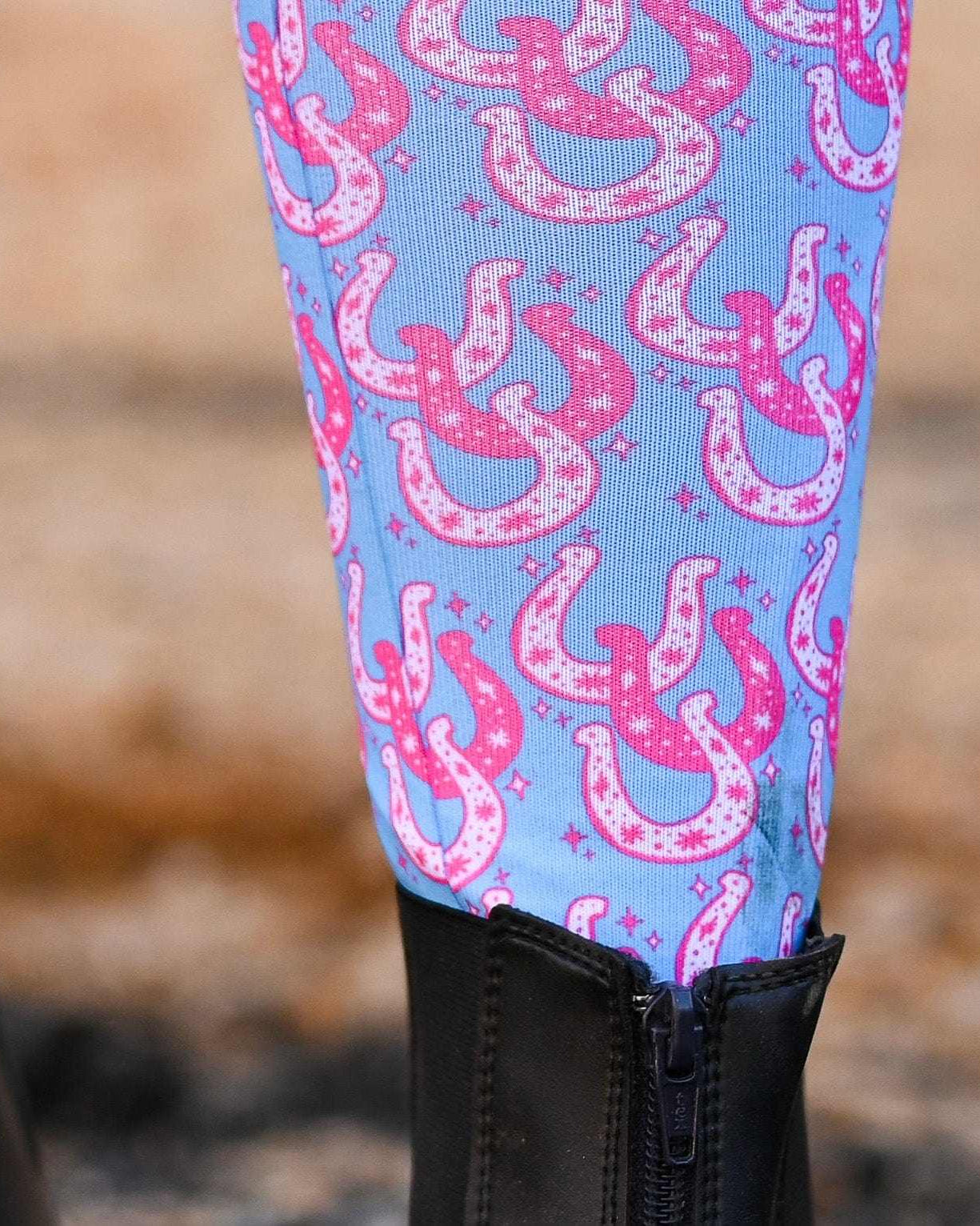 dreamers & schemers Pair & A Spare Howdy Pair & a Spare Socks equestrian boot socks boot socks thin socks riding socks pattern socks tall socks funny socks knee high socks horse socks horse show socks