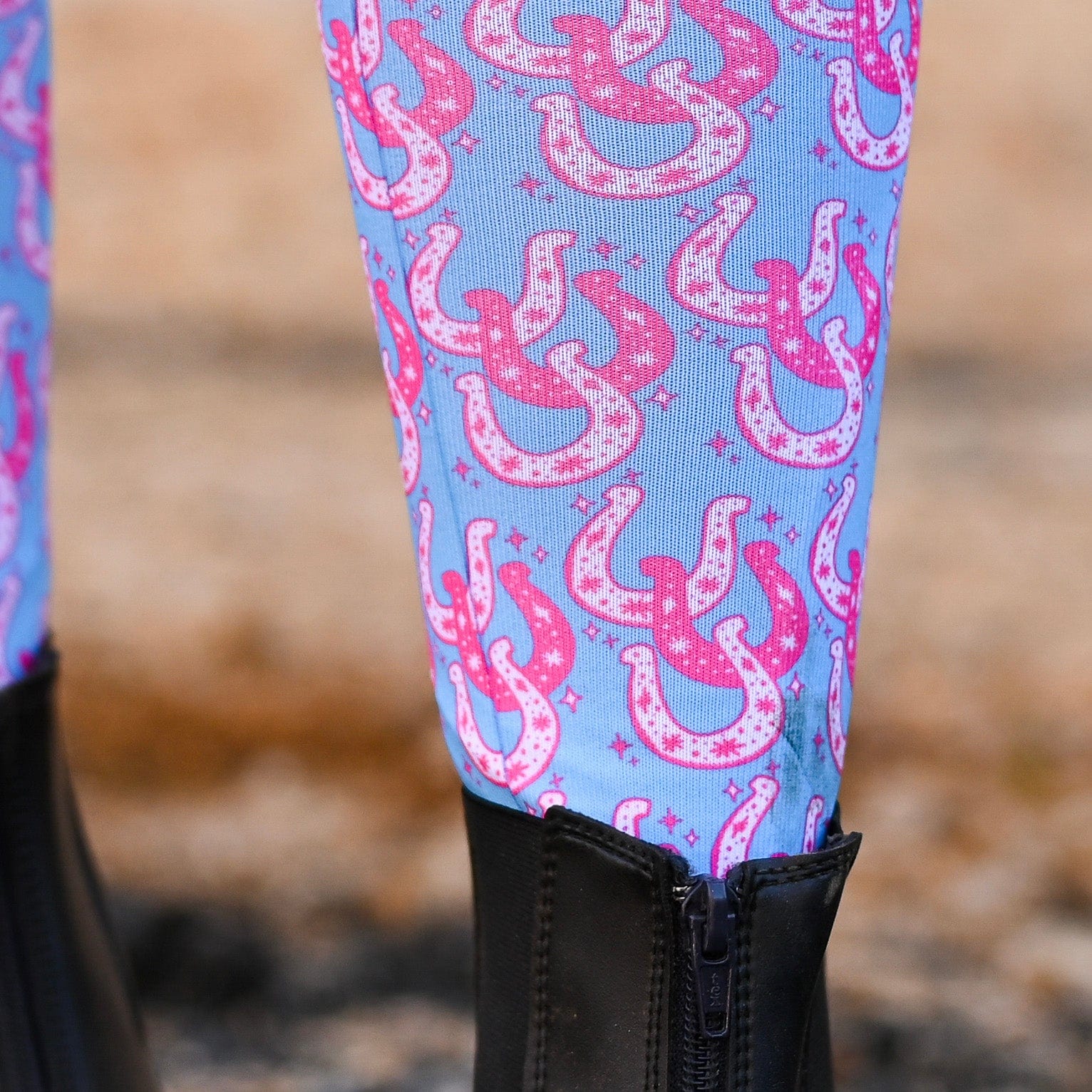 dreamers & schemers Pair & A Spare Howdy Pair & a Spare Socks equestrian boot socks boot socks thin socks riding socks pattern socks tall socks funny socks knee high socks horse socks horse show socks