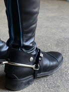 ManeJane Spur Straps I Don't Know ? Spur Strap equestrian boot socks boot socks thin socks riding socks pattern socks tall socks funny socks knee high socks horse socks horse show socks