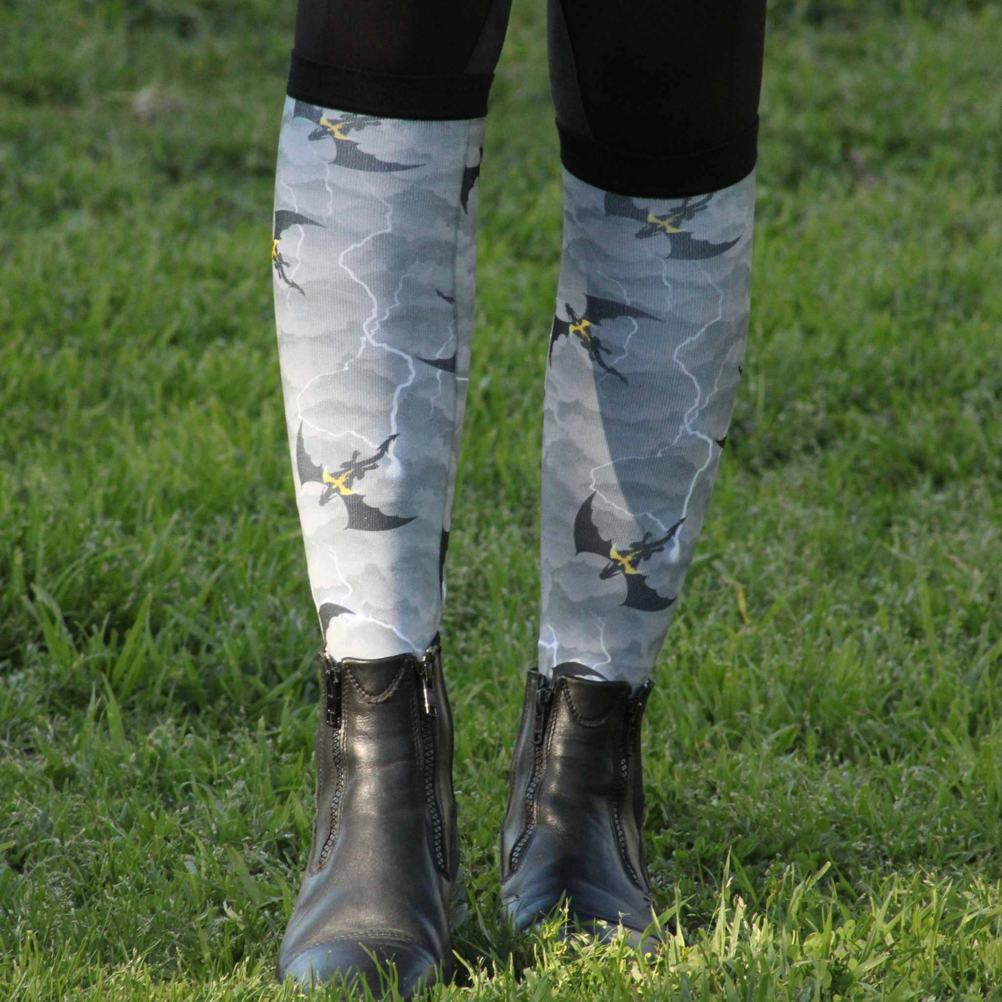 D&S LIMITED EDITION Limited Edition Limited Edition Fourth Wing Socks equestrian boot socks boot socks thin socks riding socks pattern socks tall socks funny socks knee high socks horse socks horse show socks