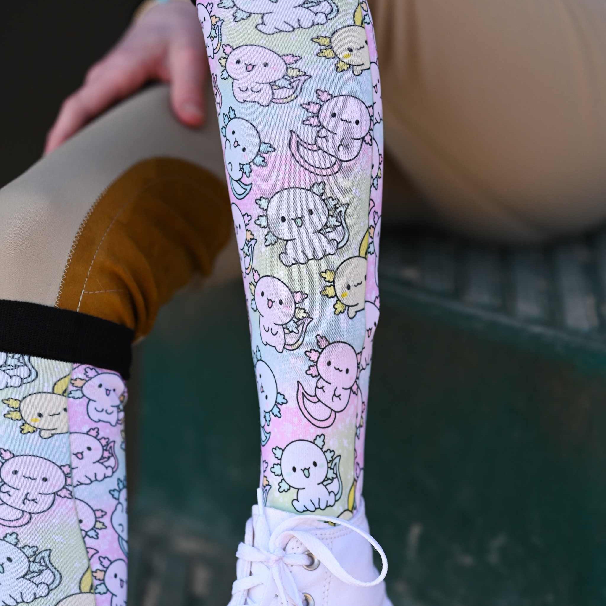 D&S LIMITED EDITION Limited Edition Limited Edition RelaxOlotl Socks equestrian boot socks boot socks thin socks riding socks pattern socks tall socks funny socks knee high socks horse socks horse show socks