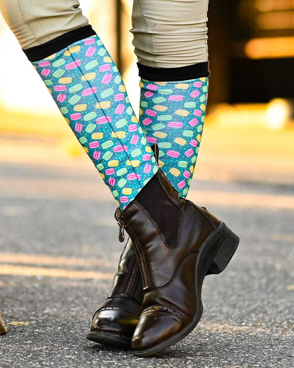 dreamers & schemers Youth Luxe Layers Youth Pair & A Spare Socks equestrian boot socks boot socks thin socks riding socks pattern socks tall socks funny socks knee high socks horse socks horse show socks