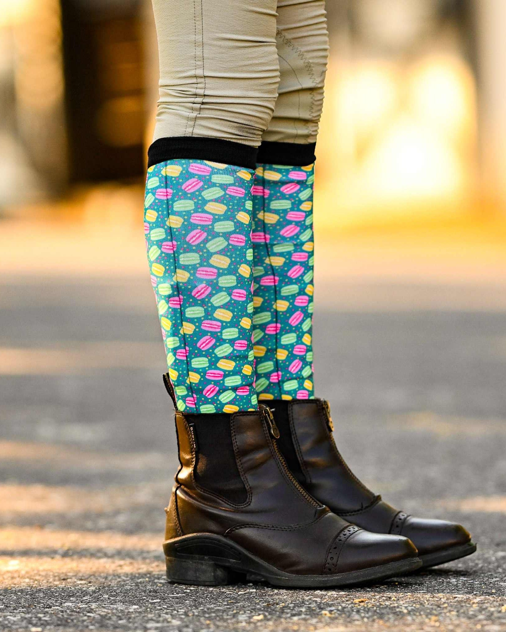 dreamers & schemers Youth Luxe Layers Youth Pair & A Spare Socks equestrian boot socks boot socks thin socks riding socks pattern socks tall socks funny socks knee high socks horse socks horse show socks