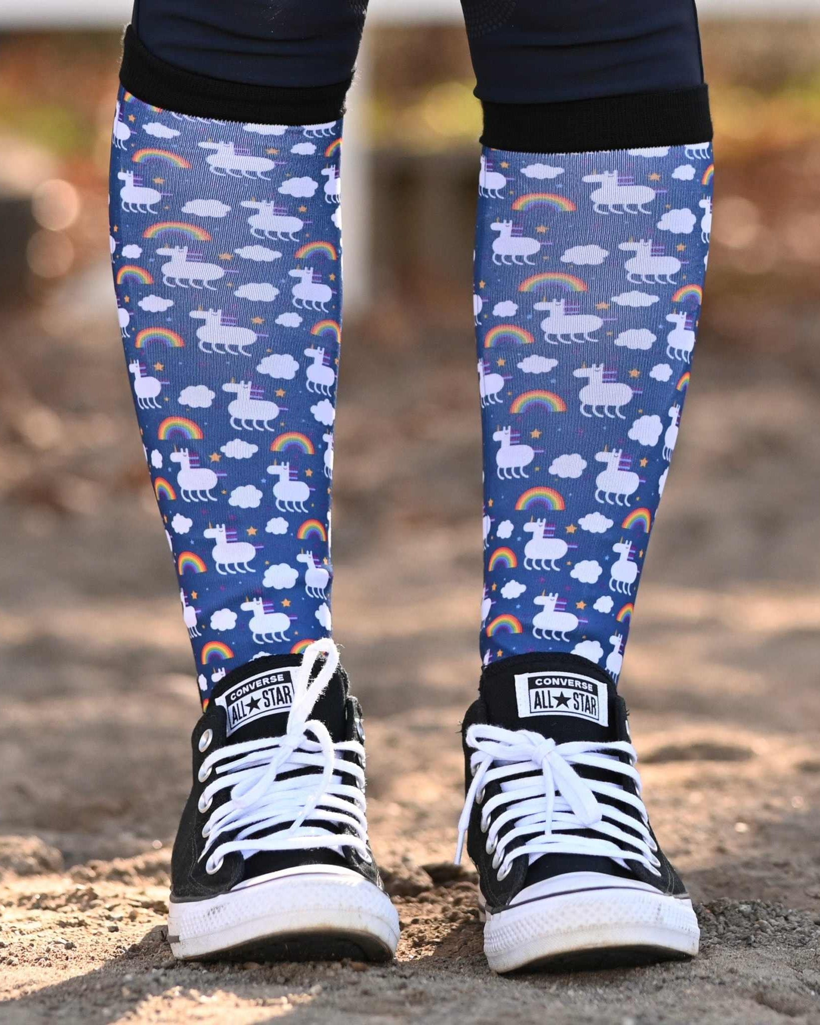 dreamers & schemers Pair & A Spare Magical AF Pair & a Spare Socks equestrian boot socks boot socks thin socks riding socks pattern socks tall socks funny socks knee high socks horse socks horse show socks