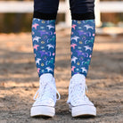 dreamers & schemers Pair & A Spare Mares Pair & a Spare Socks equestrian boot socks boot socks thin socks riding socks pattern socks tall socks funny socks knee high socks horse socks horse show socks