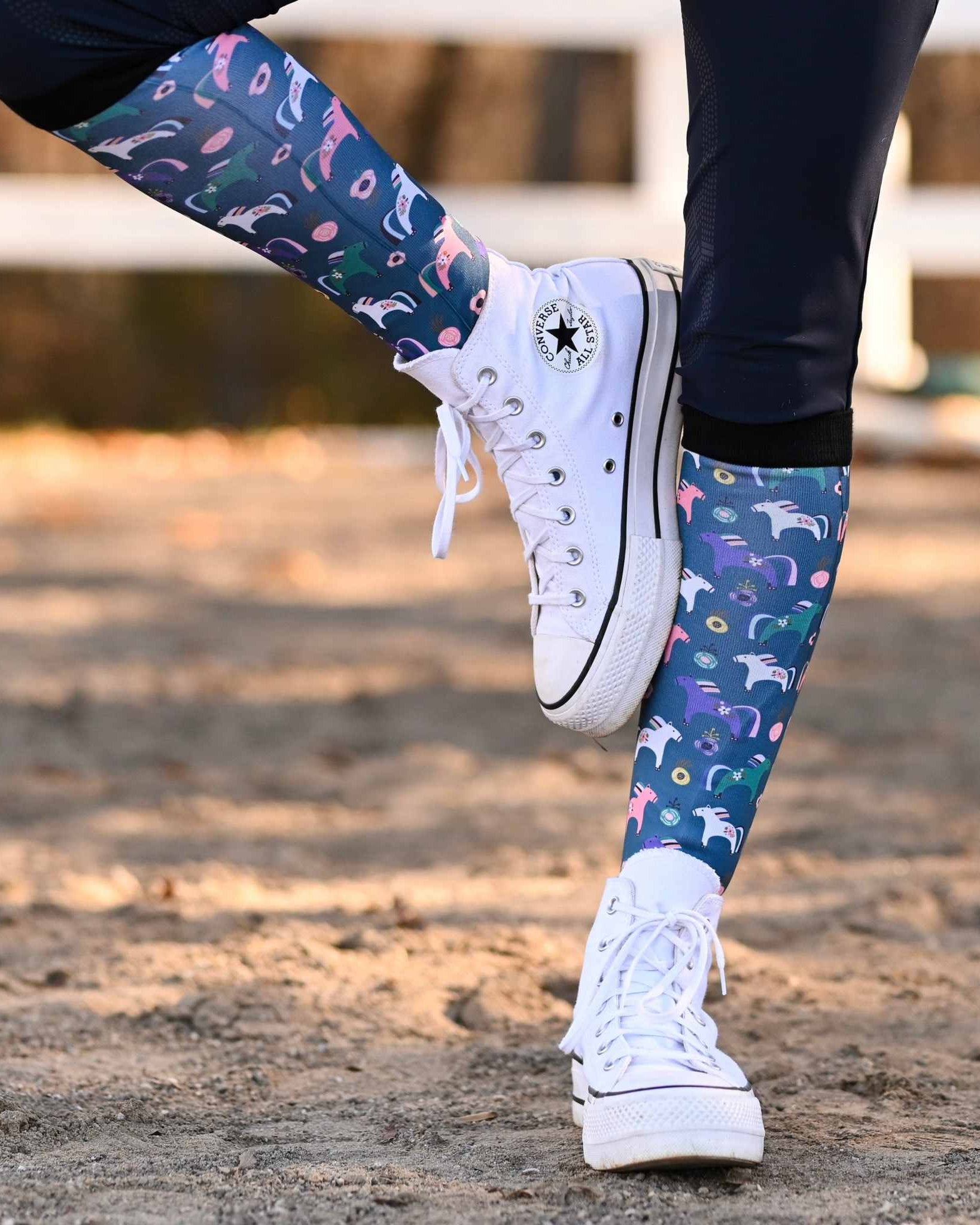 dreamers & schemers Pair & A Spare Mares Pair & a Spare Socks equestrian boot socks boot socks thin socks riding socks pattern socks tall socks funny socks knee high socks horse socks horse show socks