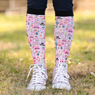 dreamers & schemers Pair & A Spare New Sheriff Pair & a Spare Socks equestrian boot socks boot socks thin socks riding socks pattern socks tall socks funny socks knee high socks horse socks horse show socks