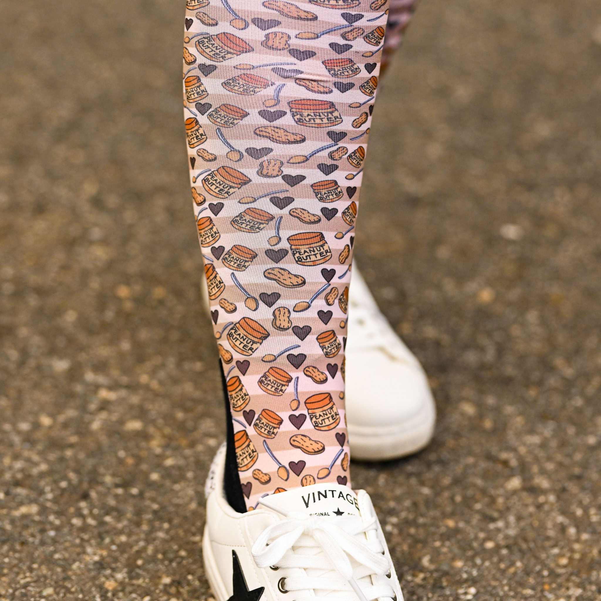 dreamers & schemers Pair & A Spare Nuts About You Pair & A Spare Socks equestrian boot socks boot socks thin socks riding socks pattern socks tall socks funny socks knee high socks horse socks horse show socks