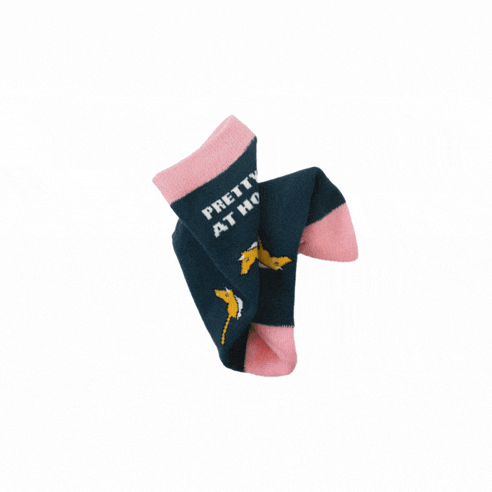 dreamers & schemers Crew Socks Pretty OK Crew Socks equestrian boot socks boot socks thin socks riding socks pattern socks tall socks funny socks knee high socks horse socks horse show socks