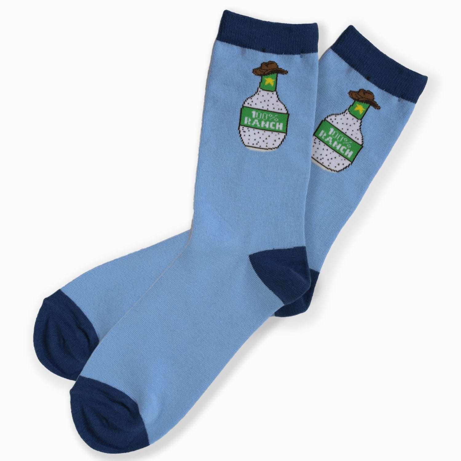dreamers & schemers Crew Socks Ranch Dressing Crew Socks equestrian boot socks boot socks thin socks riding socks pattern socks tall socks funny socks knee high socks horse socks horse show socks