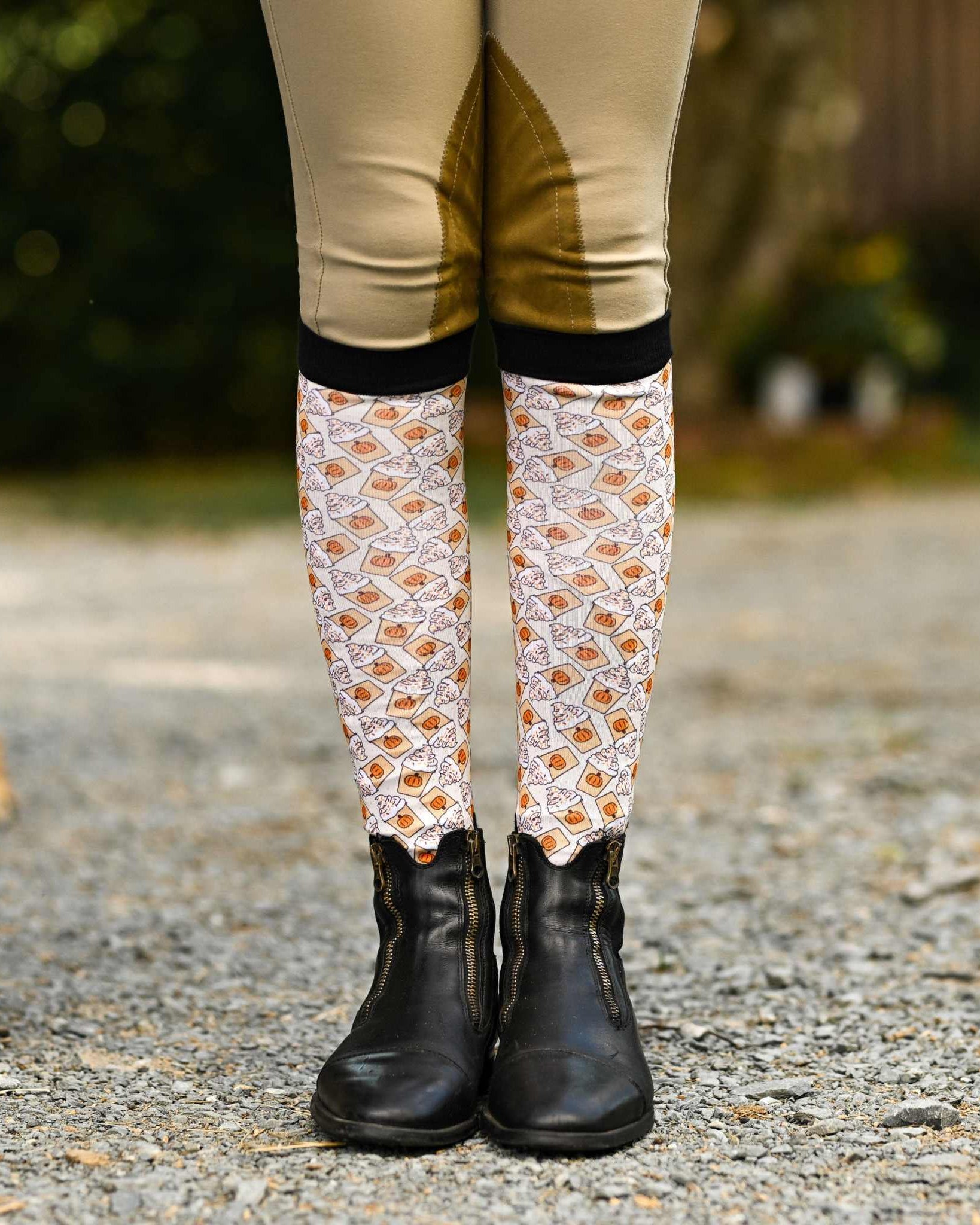dreamers & schemers Pair & A Spare Spice Spice Baby Pair & A Spare Socks equestrian boot socks boot socks thin socks riding socks pattern socks tall socks funny socks knee high socks horse socks horse show socks
