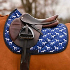 Dreamers & Schemers Stars Align Saddle Pad – patterned saddle pad, equestrian gift, horseback riding gear from Dreamers & Schemers Saddle Pads