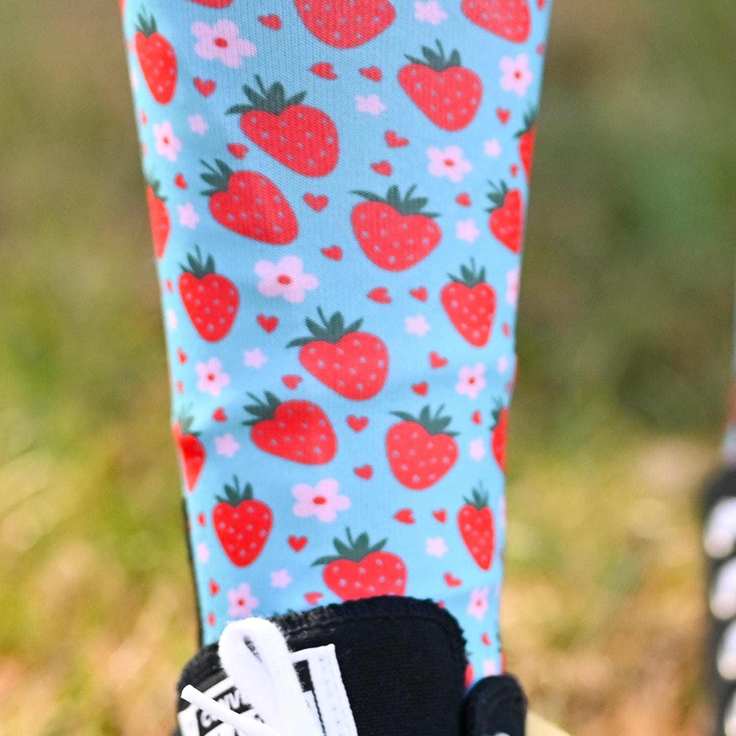 dreamers & schemers Pair & A Spare Strawberry Pair & a Spare Socks equestrian boot socks boot socks thin socks riding socks pattern socks tall socks funny socks knee high socks horse socks horse show socks