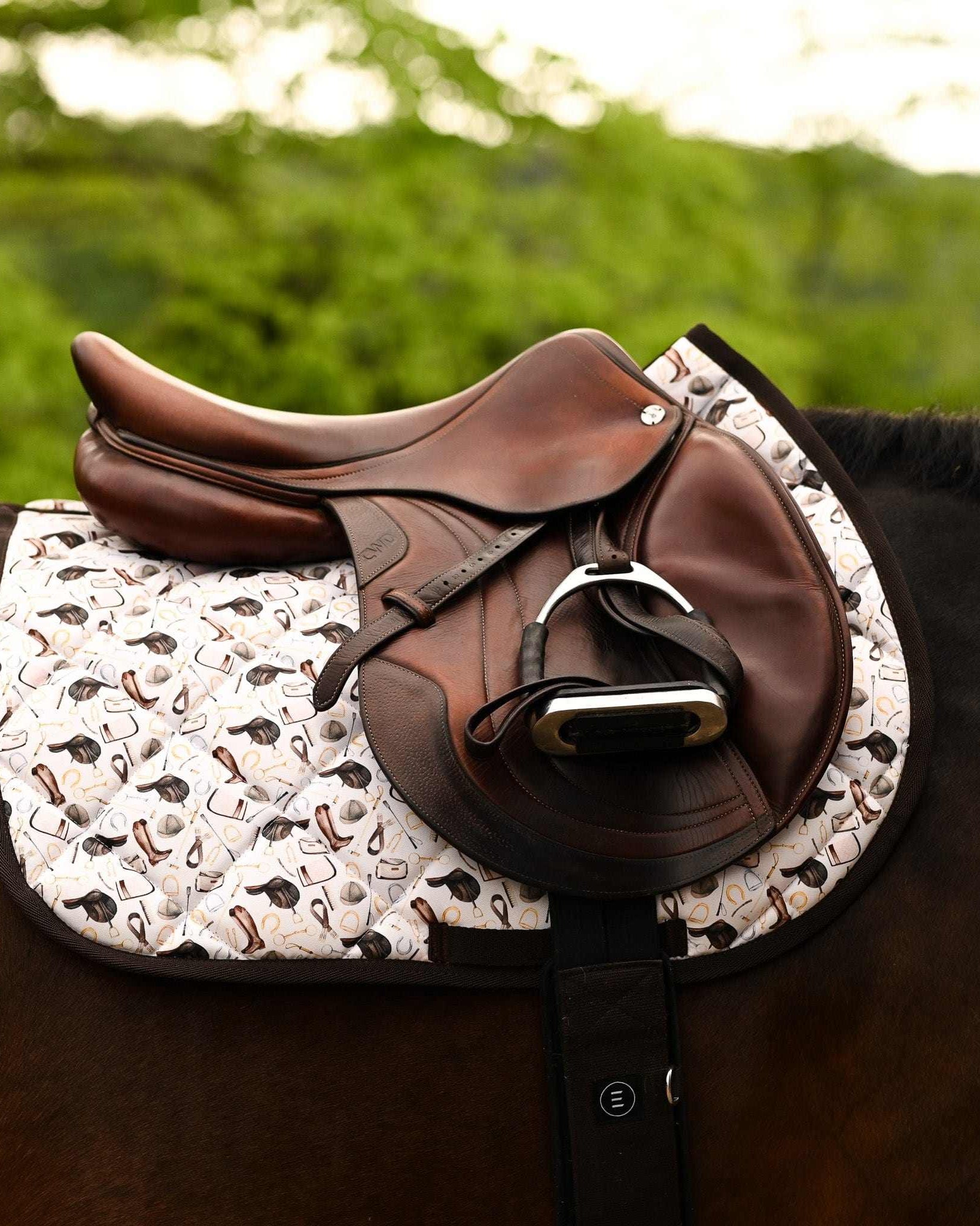 The Hunt DERP all-purpose saddle pad, additional view, by Dreamers & Schemers